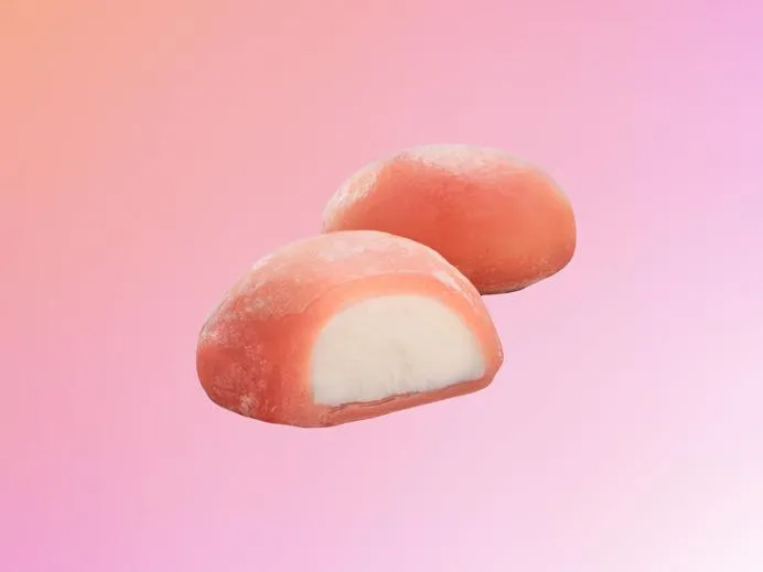 Моти малиновый чизкейк