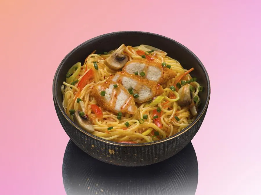 Лапша Рамен с курицей