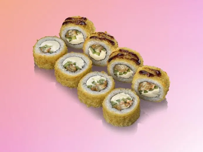 Жареный ролл с угрем