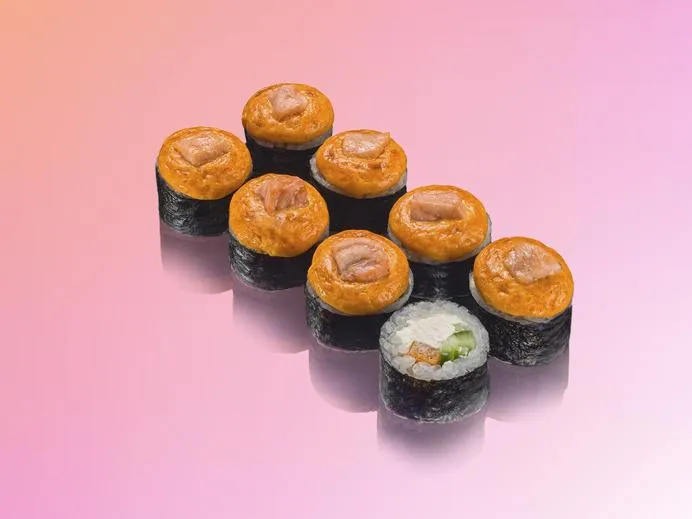 Запечённый Острый с лососем