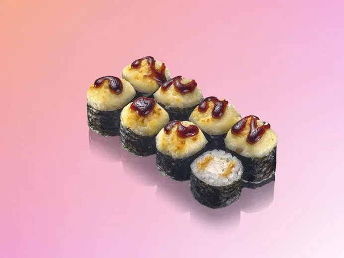 Запечённый сырный мини с курицей