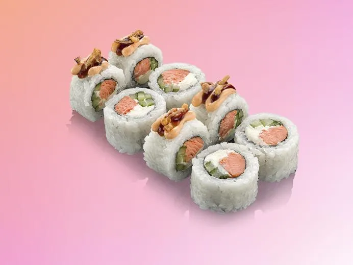 Кранч с лососем